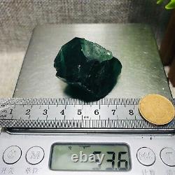 1000g 15pcs Natural super beautiful green fluorite crystal ore standard sample