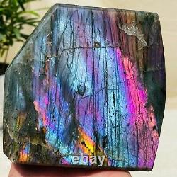 1144g Super Surprising Natural Purple Labradorite Quartz Crystal Specimen