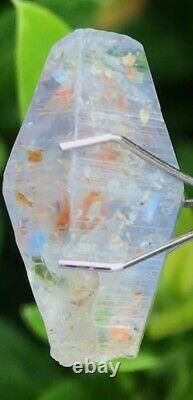 12.71cts Light Blue Sapphire Glass body Crystal Natural Untreated Sri Lanka