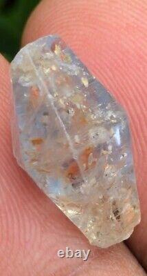 12.71cts Light Blue Sapphire Glass body Crystal Natural Untreated Sri Lanka