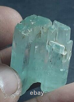 12grams Natural crystal super color aquamarine specimen@ shigar Pakistan