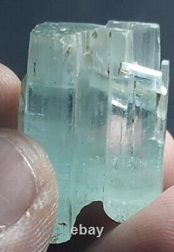 12grams Natural crystal super color aquamarine specimen@ shigar Pakistan