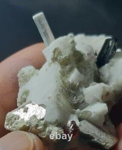 138carats Natural crystal super combined aquamarine specimen@ shigar Pakistan