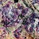 13.9lb Natural Super Beautiful Purple Fluorite Quartz Crystal Mineral Specimen