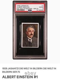 1928 Jasmatzi Die Welt In Bildern Die Welt In Bildern-ser. 75 Albert Einstein Psa