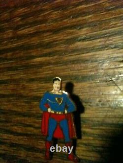 1940 Superman Enamel Pin Pristine Gem Mint Action DC Comics RARE Clark Kent L@@K