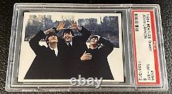 1964 Beatles Diary PSA 8 #59A Paul McCartney John Lennon Card Topps Ringo Starr