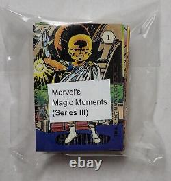 1986-1987 (4) Marvel Complete Sticker Sets Series 1-4 Universe Moments Mutants