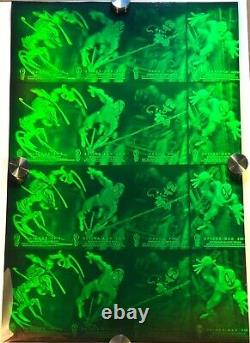 1994 Fleer The Amazing Spider-Man Framed Uncut 4x4 Hologram Sheet