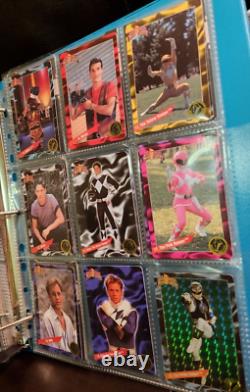 1994 Mighty Morphin Power Rangers Trading Cards Set of 543 Saban Collect-a-Card