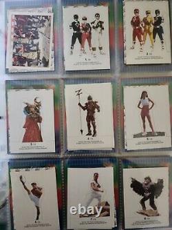 1994 Mighty Morphin Power Rangers Trading Cards Set of 543 Saban Collect-a-Card