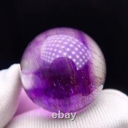 19mm Natural Brazil Super Seven 7 Melody Amethyst CrystalCrystal Sphere Ball