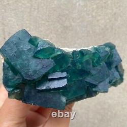 1.64LBnatural super beautiful green fluorite crystal ore standard sample