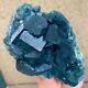 1.84LB natural super beautiful green fluorite crystal ore standard sample