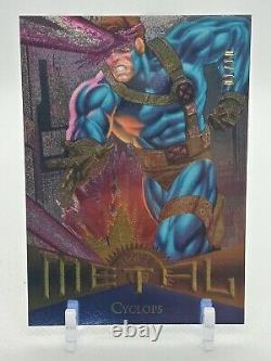 2021 Upper Deck Marvel X-Men Metal Universe CYCLOPS 1995 Buyback 01/10 RARE