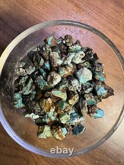 202 g Of Natural Gem Hard Turquoise/Old Bell Nugs! Exotic & HIGH GRADE