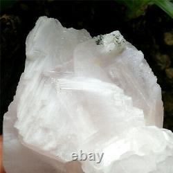 286g Super Rare Pink Calcite Natural Schistose Calcite Crystal Mineral Specimen