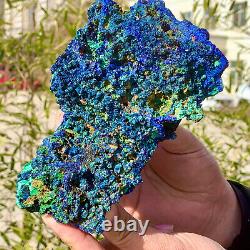 2.20LB Super AA + + natural kyanite / Malachite crystal mineral sample