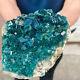 2.64LB Natural super beautiful green fluorite crystal ore standard sampleWF426
