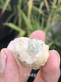 30Grm Super Gemi Aqumarine Specimen Combine Quartz From C Shiger Pakistan