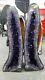 32 TALL! Amethyst cathedrals Pair Big Natural Geodes SUPER COLOR QUALITY+++