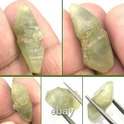 34.12cts Sapphire Crystal near Vanadium Green Color Natural Untreated Sri Lanka