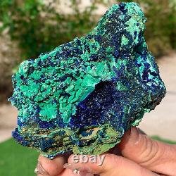 356G Super AA + + natural kyanite / Malachite crystal mineral sample