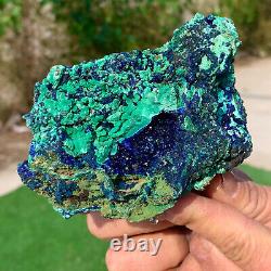356G Super AA + + natural kyanite / Malachite crystal mineral sample