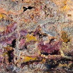 3900g Natural Super Beautiful Purple Fluorite Quartz Crystal Mineral Specimen
