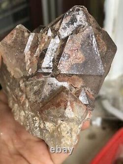 460g Beautiful Super Seven Skeletal Amethst Quartz Crystal Specimen A26