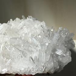 476g Super Natural Clear White Quartz Crystal Cluster Rough Healing Specimen