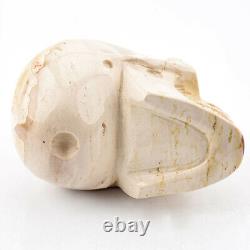 4.2'' Natural Mookaite Jasper Skull, Super Realistic Hand Statue Reiki Healing