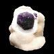 4.48lb Natural Super Large Cube Violet Fluorite Crystal Cluster Mineral Specimen