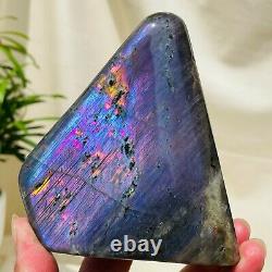 541g Super Surprising Natural Purple Labradorite Quartz Crystal Specimen
