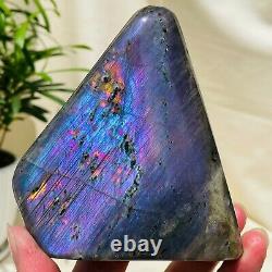 541g Super Surprising Natural Purple Labradorite Quartz Crystal Specimen
