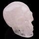5.1'' Natural Quartz Rock Carved Crystal Skull, Crystal Healing, Super Realistic