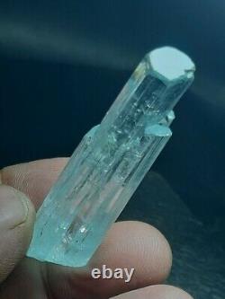 62caratsNatural crystal super color aquamarine specimen@ shigar Pakistan