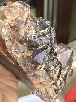 665g Beautiful Super Skeletal Amethst Quartz Crystal Specimen A30