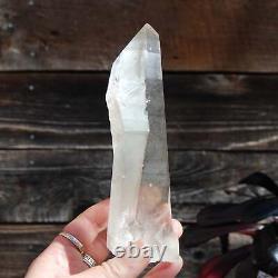6.5in 495g XL Lemurian Seed Quartz Crystal, Super Rosetta Stone Starbrary Singin