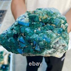 6.95lb Natural super beautiful green fluorite crystal mineral healing specimens
