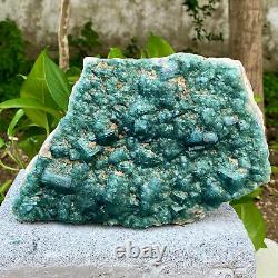 7.94LB Natural super beautiful green fluorite crystal mineral healing specimens