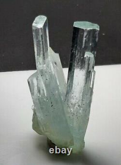 86caratsNatural crystal super color aquamarine specimen@ shigar Pakistan