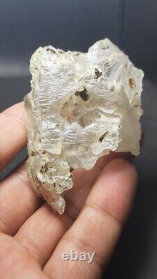 86g Natural super etched cluster of undamage Quartz mineral specimen