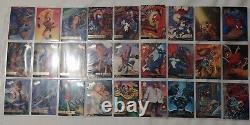 90s Marvel Trading Card Lot of 585 Cards MULTIPLE MARVEL CHARACTERS