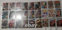 90s Marvel Trading Card Lot of 585 Cards MULTIPLE MARVEL CHARACTERS