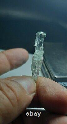 9.10crts Natural crystal super etched undamaged aquamarine @ shigar Pakistan