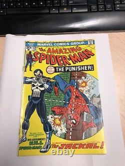 AMAZING SPIDER-MAN # 129 1ST APPEARANCE OF THE PUNISHER & JACKAL CGC It CBCS