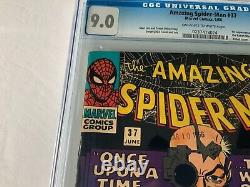 Amazing Spider-man 37 Cgc 9.0 1st Norman Osborn Marvel Comics 1966