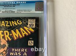 Amazing Spider-man 37 Cgc 9.0 1st Norman Osborn Marvel Comics 1966