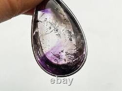 Amethyst Super Seven Moving bubble Enhydro Quartz Crystal Pendant E050107